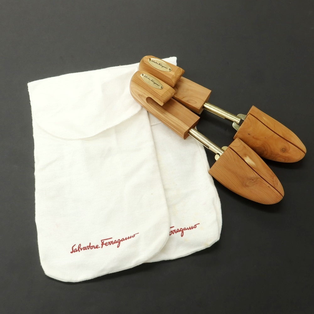 【中古】サルヴァトーレフェラガモ Salvatore Ferragamo コンビ ブラインドブローグ ドレスシューズ ブラウン系【 7EE 】【 状態ランクC 】【 メンズ 】