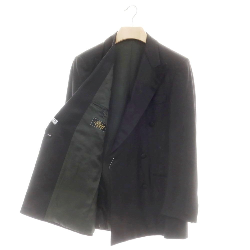 【中古】ベルベスト Belvest ウール タキシード ダブルスーツ ブラック【 46 】【 状態ランクC 】【 メンズ 】