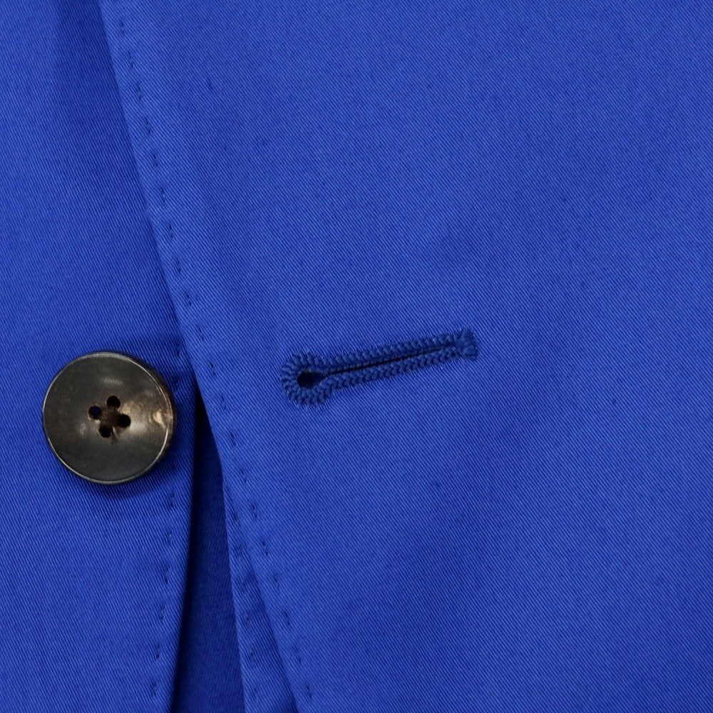 【中古】ラルディーニ LARDINI コットン カジュアルジャケット ブルー【 48 】【 状態ランクC 】【 メンズ 】