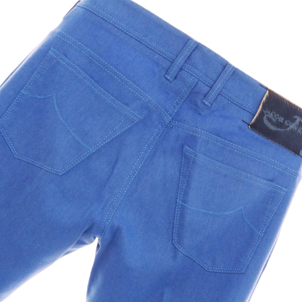 【中古】ヤコブコーエン JACOB COHEN J613 ウール 5ポケットパンツ ブルー【 31 】【 状態ランクB 】【 メンズ 】