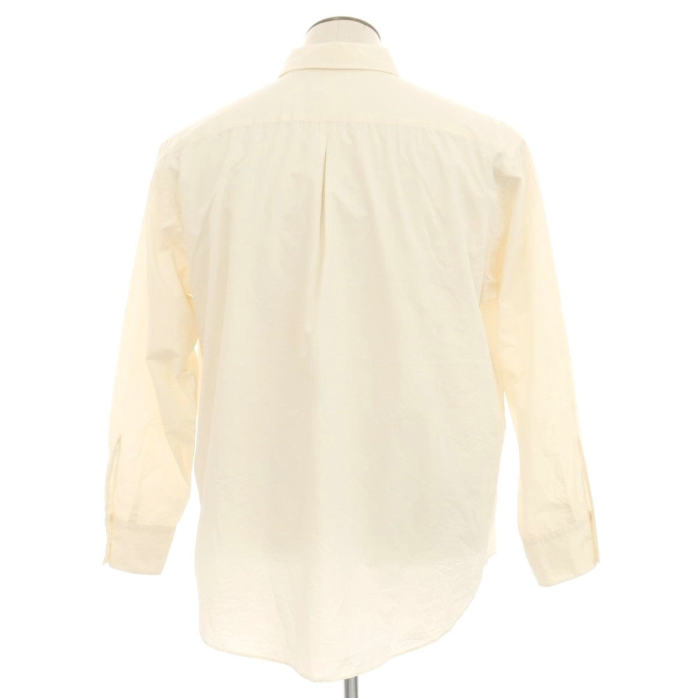 【中古】マーカウェア markaware コットン レギュラーカラー カジュアルシャツ ペールイエロー【 3 】【 状態ランクB 】【 メンズ 】