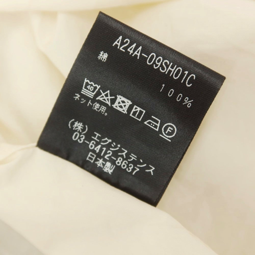 【中古】マーカウェア markaware コットン レギュラーカラー カジュアルシャツ ペールイエロー【 3 】【 状態ランクB 】【 メンズ 】