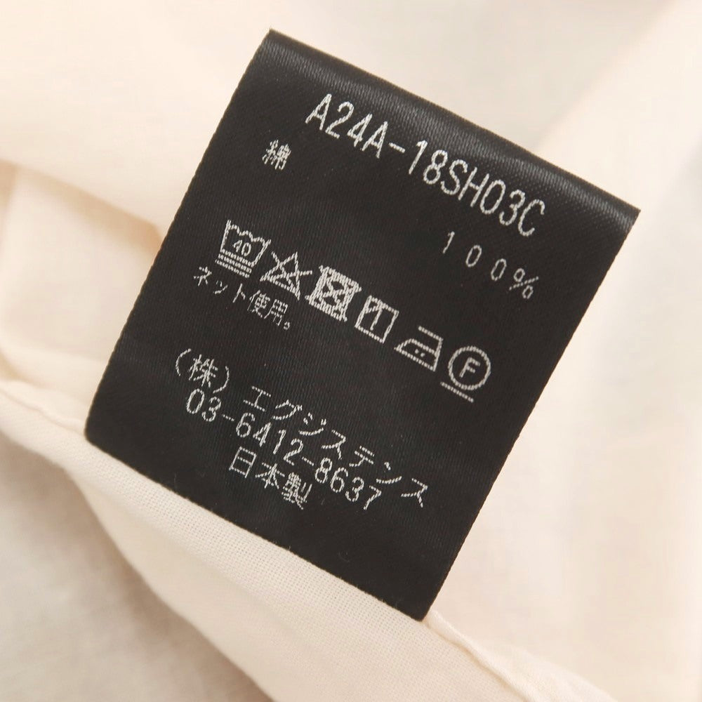 【中古】マーカウェア markaware コットン オープンカラー カジュアルシャツ ライトピンク【 3 】【 状態ランクB 】【 メンズ 】