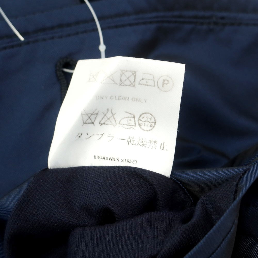 【中古】アクアスキュータム Aquascutum ナイロン ステンカラーコート ネイビー【 38 】【 状態ランクC 】【 メンズ 】