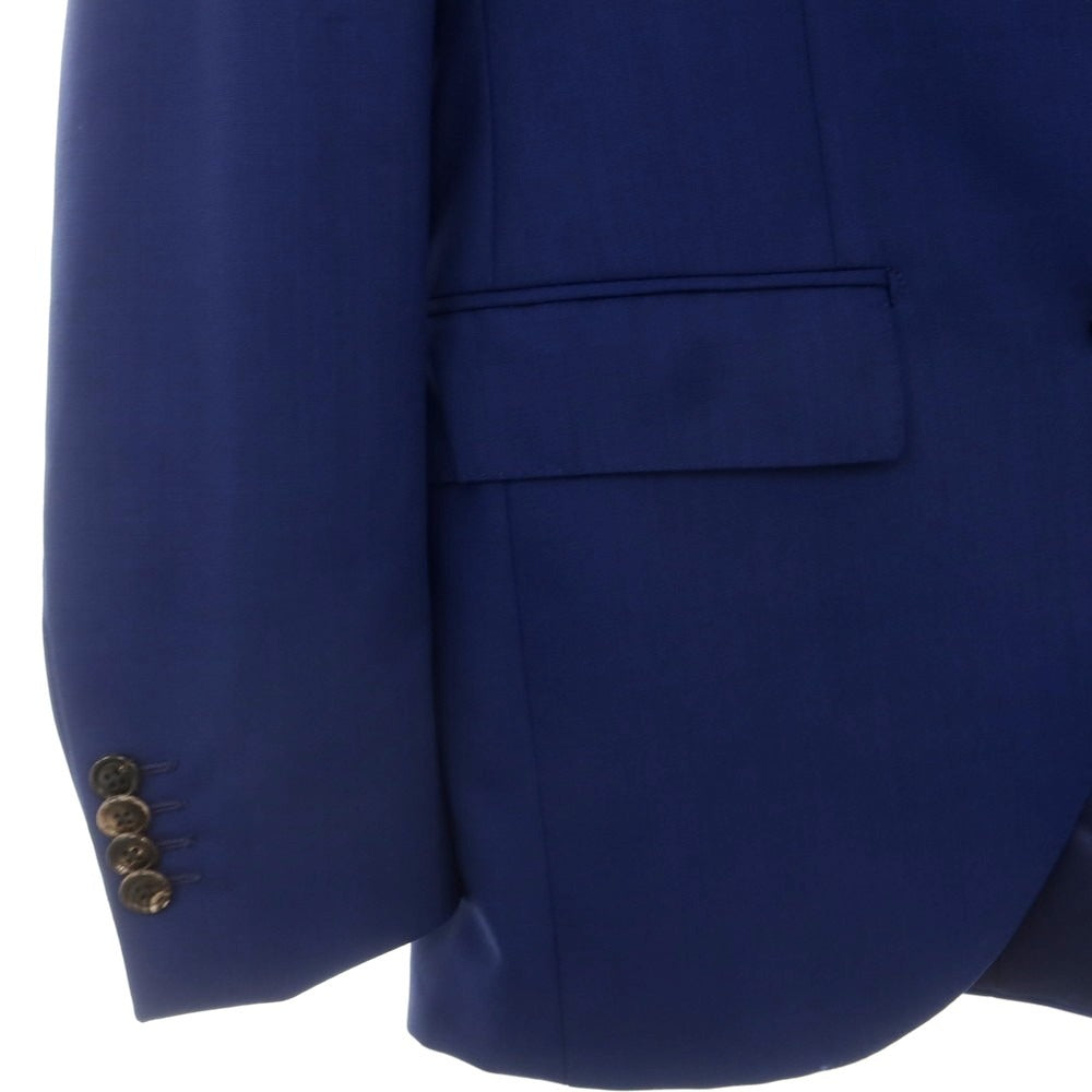 【中古】ルイジ ビアンキ マントヴァ Luigi Bianchi Mantova ウール 2つボタンスーツ ダークブルー【 44 】【 状態ランクB 】【 メンズ 】