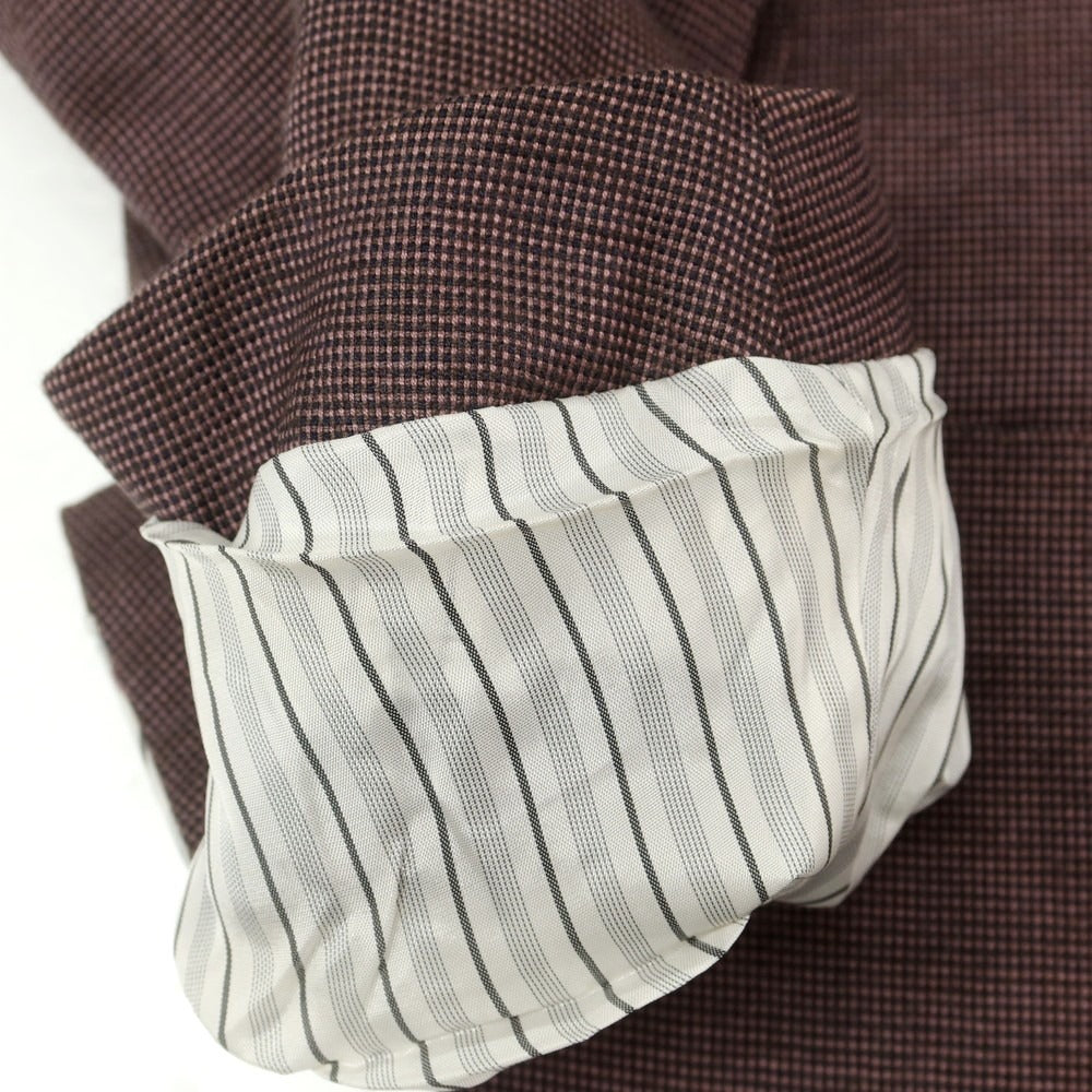 【中古】エルメネジルドゼニア Ermenegildo Zegna ウールレーヨンカシミヤ テーラードジャケット パープル【 44 】【 状態ランクC 】【 メンズ 】