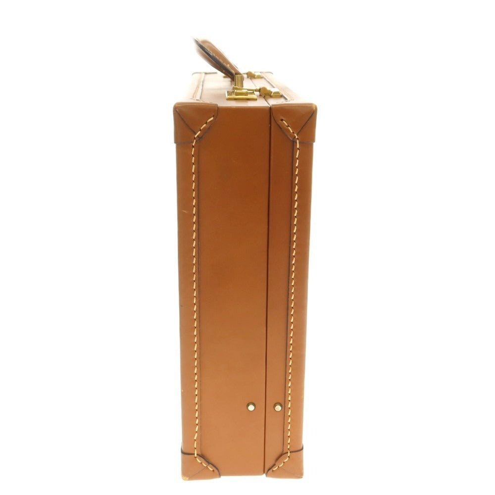 【中古】ギーブス&ホークス GIEVES&HAWKES レザー アタッシュケース ブラウン【 状態ランクC 】【 メンズ 】