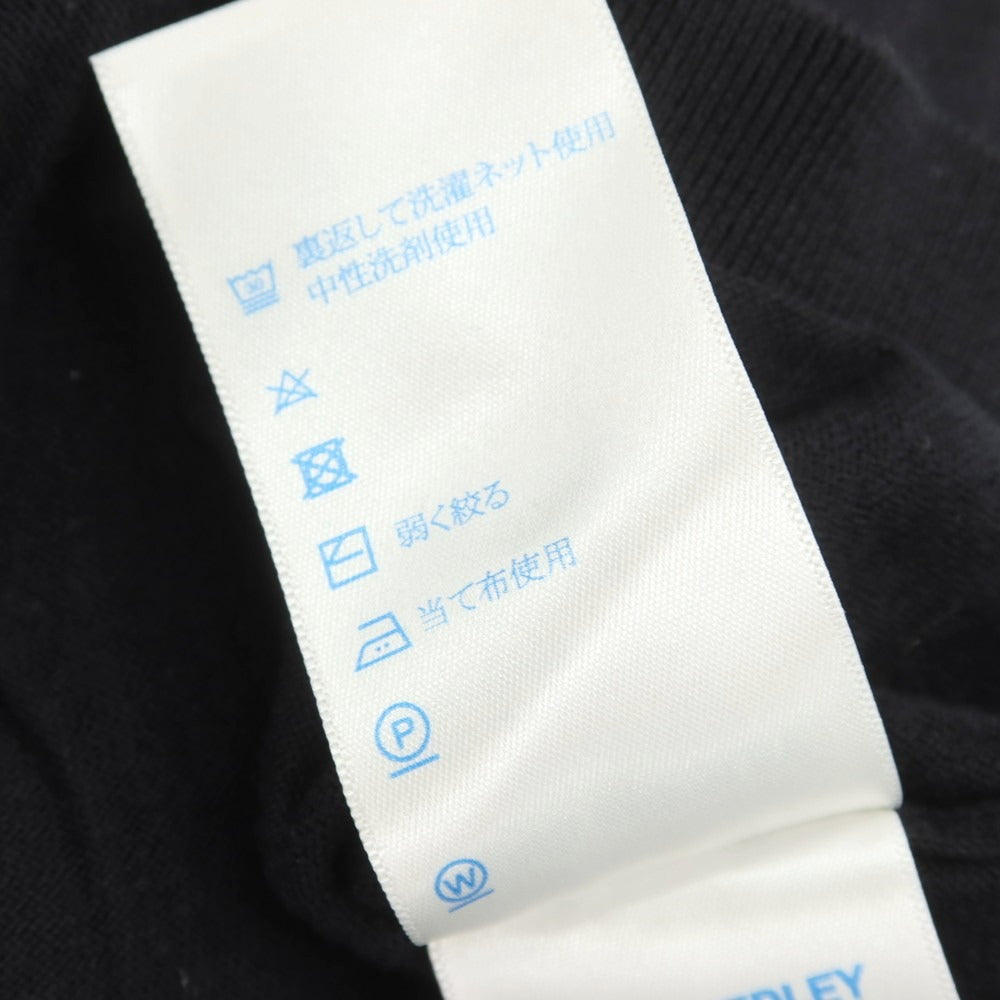【中古】ジョンスメドレー JOHN SMEDLEY ハイゲージ コットン 半袖 ポロニット ブラック【 XL 】【 状態ランクB 】【 メンズ 】
