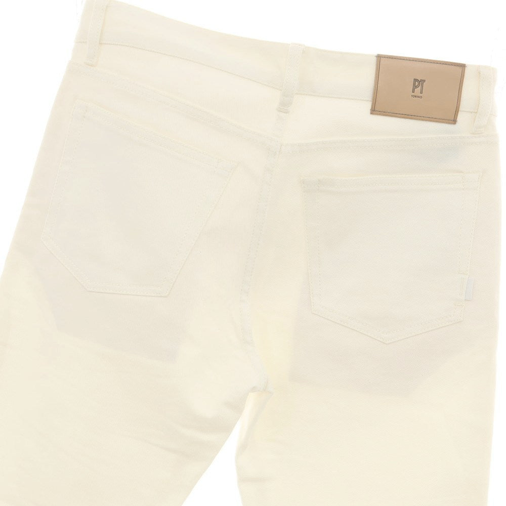 【中古】ピーティートリノ デニム PT TORINO DENIM BREAKBEAT ストレッチ コットン デニムパンツ ホワイト【 30 】【 状態ランクA 】【 メンズ 】