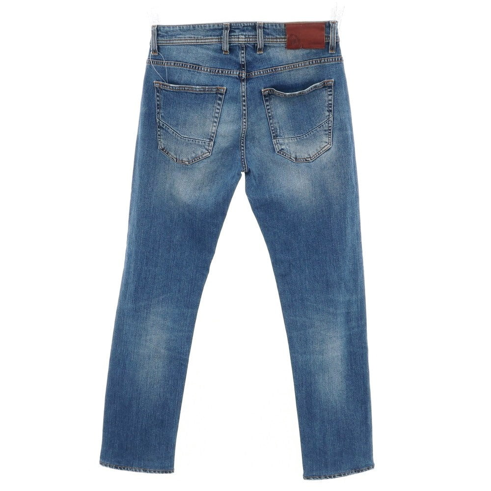 【中古】シビリア SIVIGLIA ダメージ加工 ストレッチ コットン ジーンズ デニムパンツ ブルー【 31 】【 状態ランクB 】【 メンズ 】