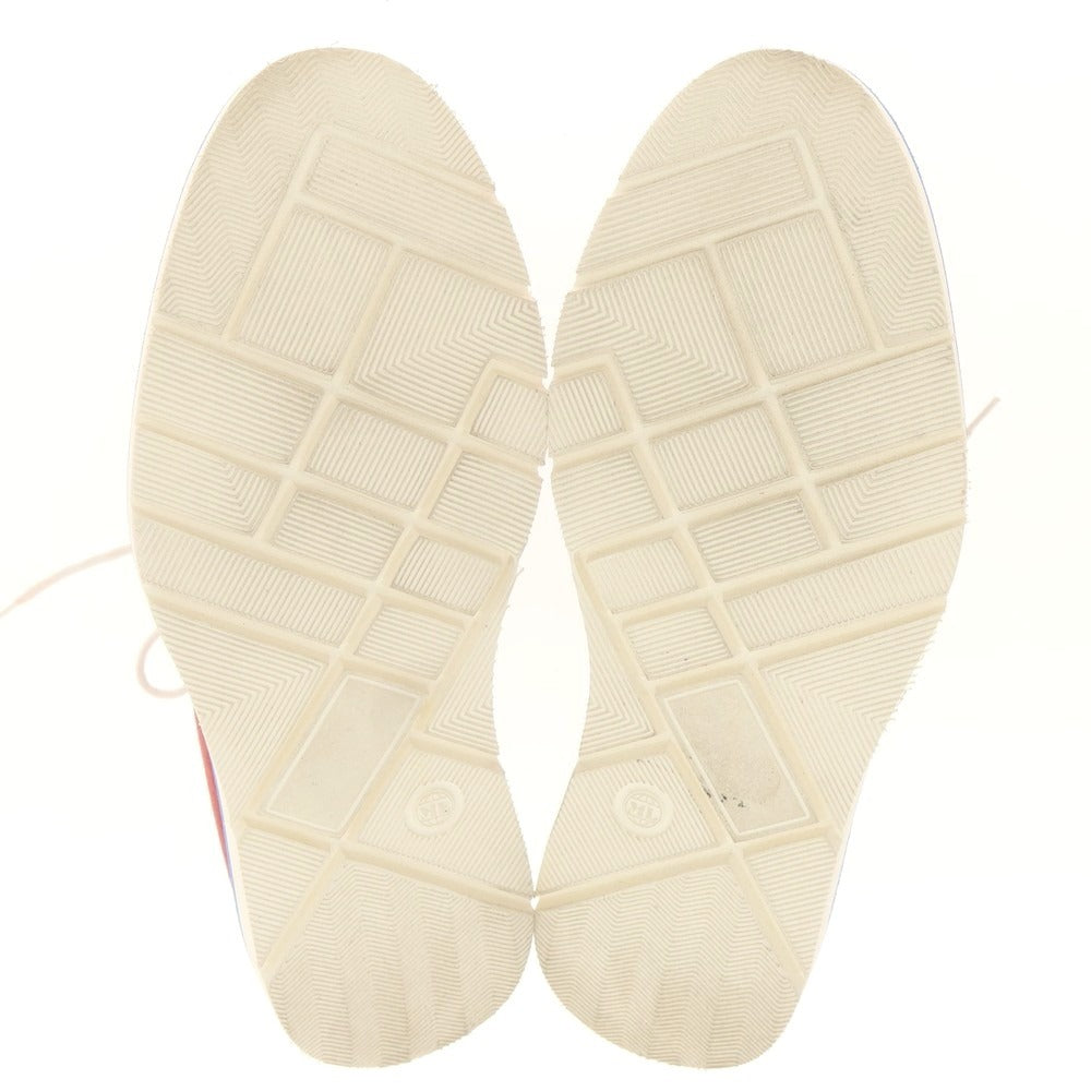 【中古】ボエモス BOEMOS スエード ウイングチップ ドレスシューズ レッドxブルー【 40 】【 状態ランクA 】【 メンズ 】