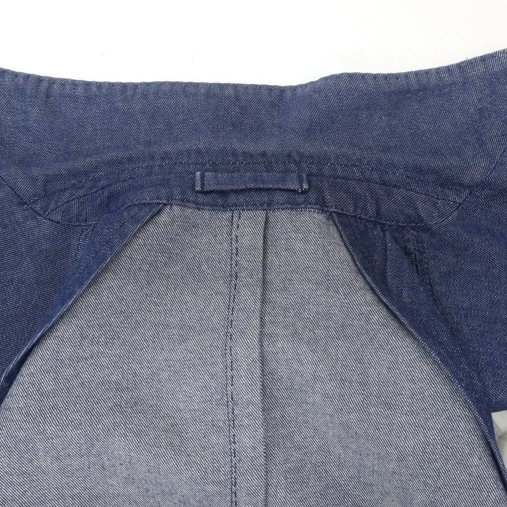 【中古】ラルディーニ LARDINI デニム カジュアルジャケット ネイビー【 44 】【 状態ランクC 】【 メンズ 】