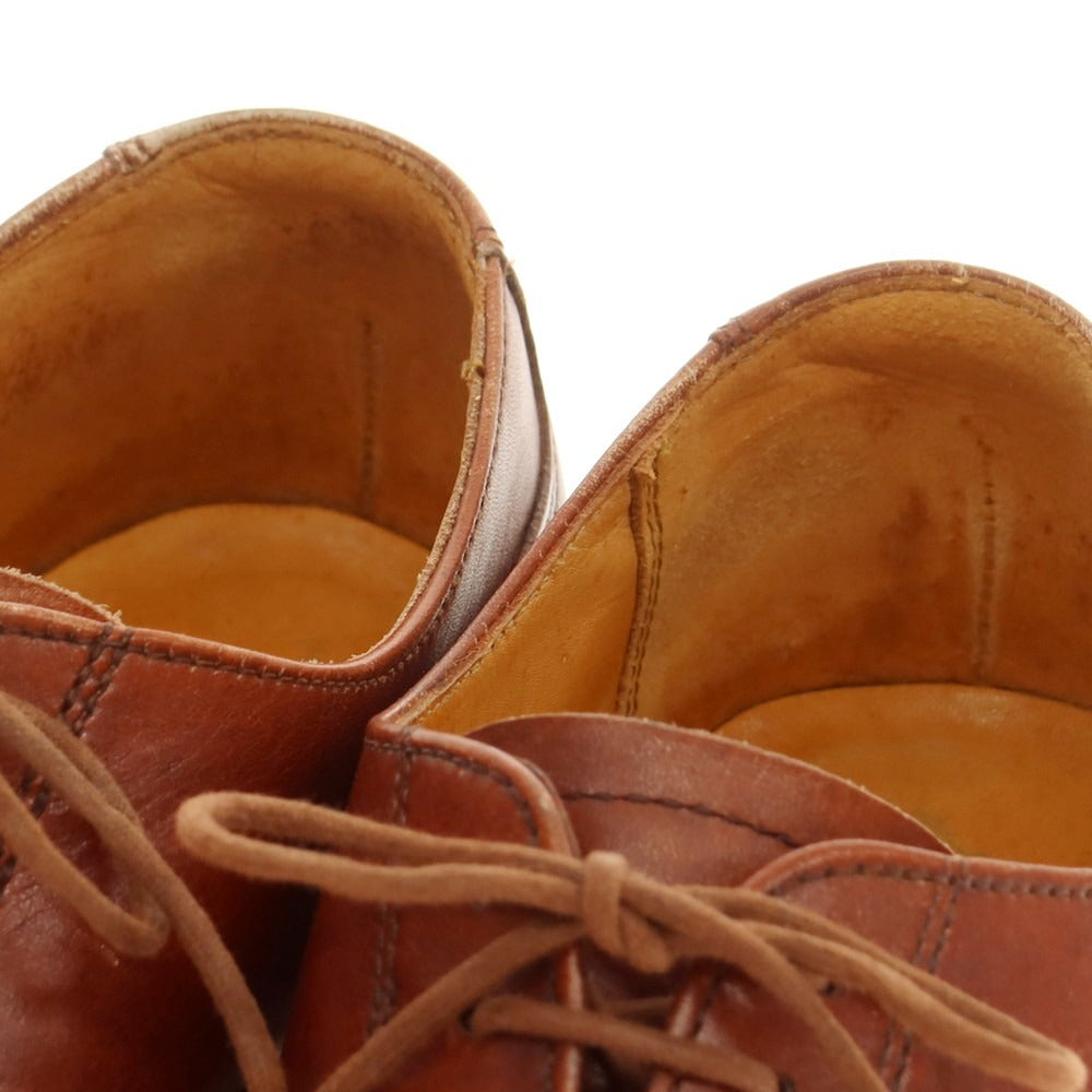 【中古】グレンソン GRENSON ストレートチップ ドレスシューズ ブラウン【 5 1/2 】【 状態ランクD 】【 メンズ 】