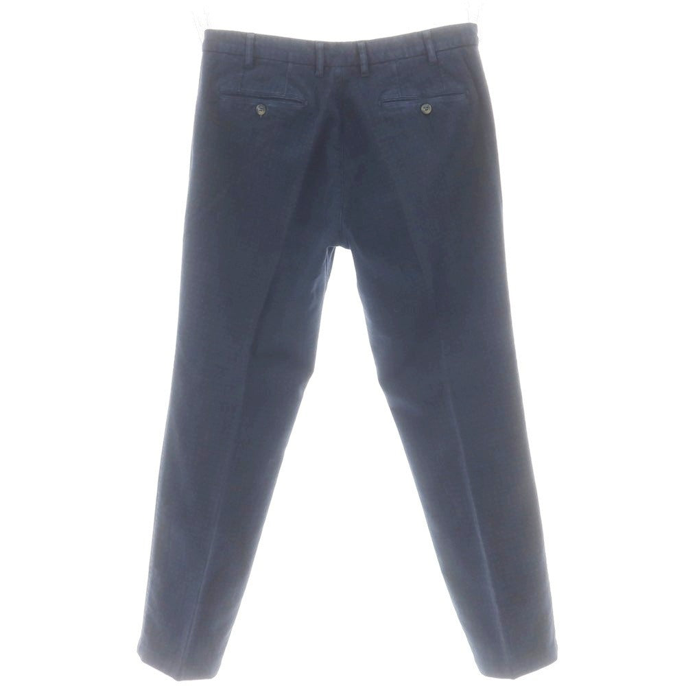 【中古】ジェイダブリューブライン J.W.BRINE ストレッチ コットン カジュアルスラックスパンツ ネイビーxオリーブ【 50 】【 状態ランクC 】【 メンズ 】