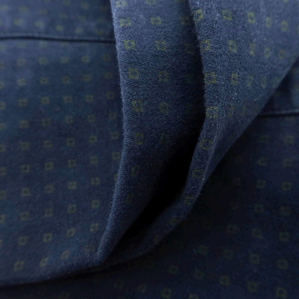 【中古】ジェイダブリューブライン J.W.BRINE ストレッチ コットン カジュアルスラックスパンツ ネイビーxオリーブ【 50 】【 状態ランクC 】【 メンズ 】