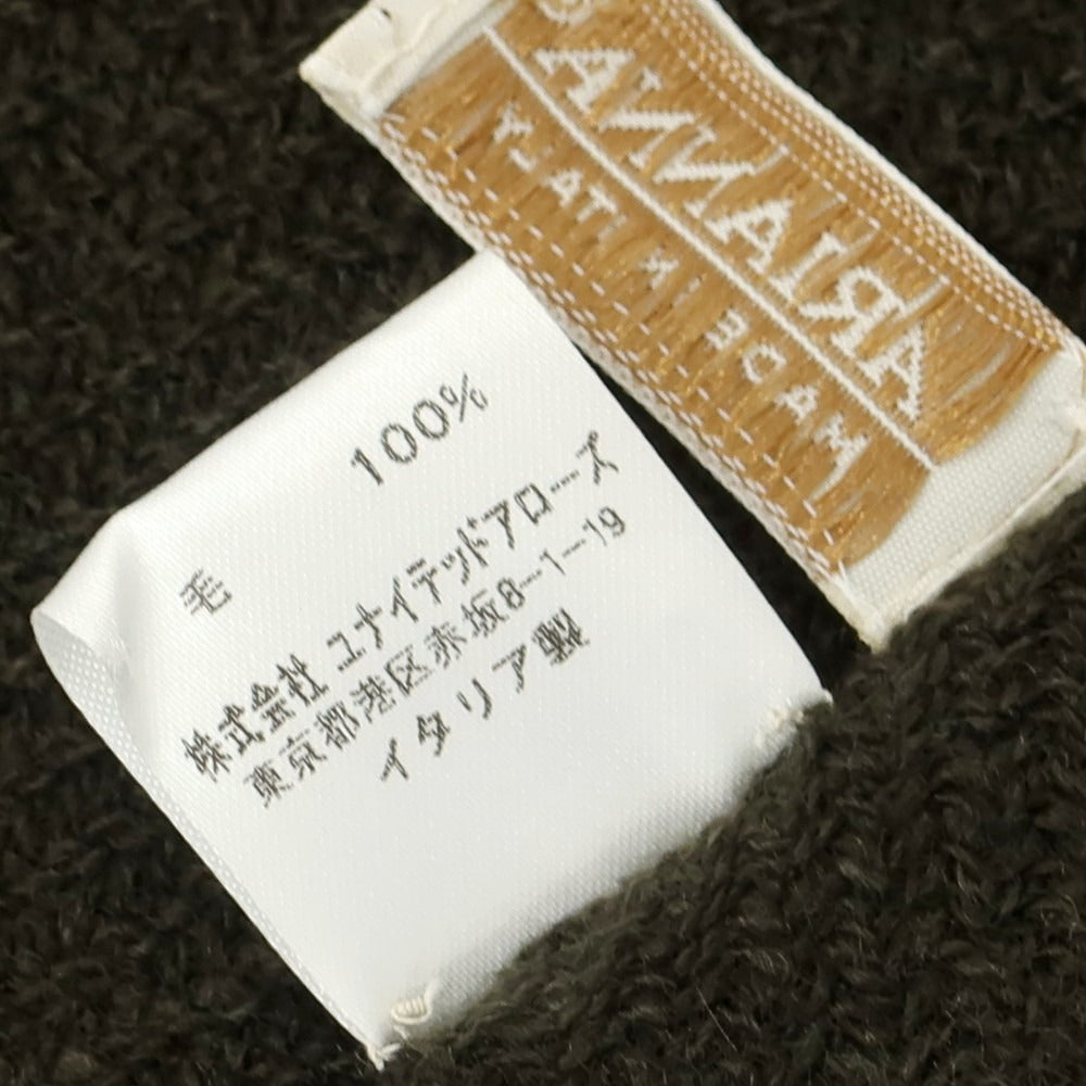 【中古】アリアンナ ARIANNA ウール ストール ダークオリーブ【 状態ランクA 】【 メンズ 】