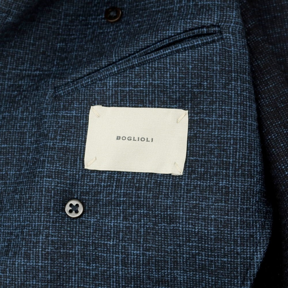 【中古】ボリオリ BOGLIOLI ウールコットンナイロン ピーコート ネイビー【 44 】【 状態ランクB 】【 メンズ 】