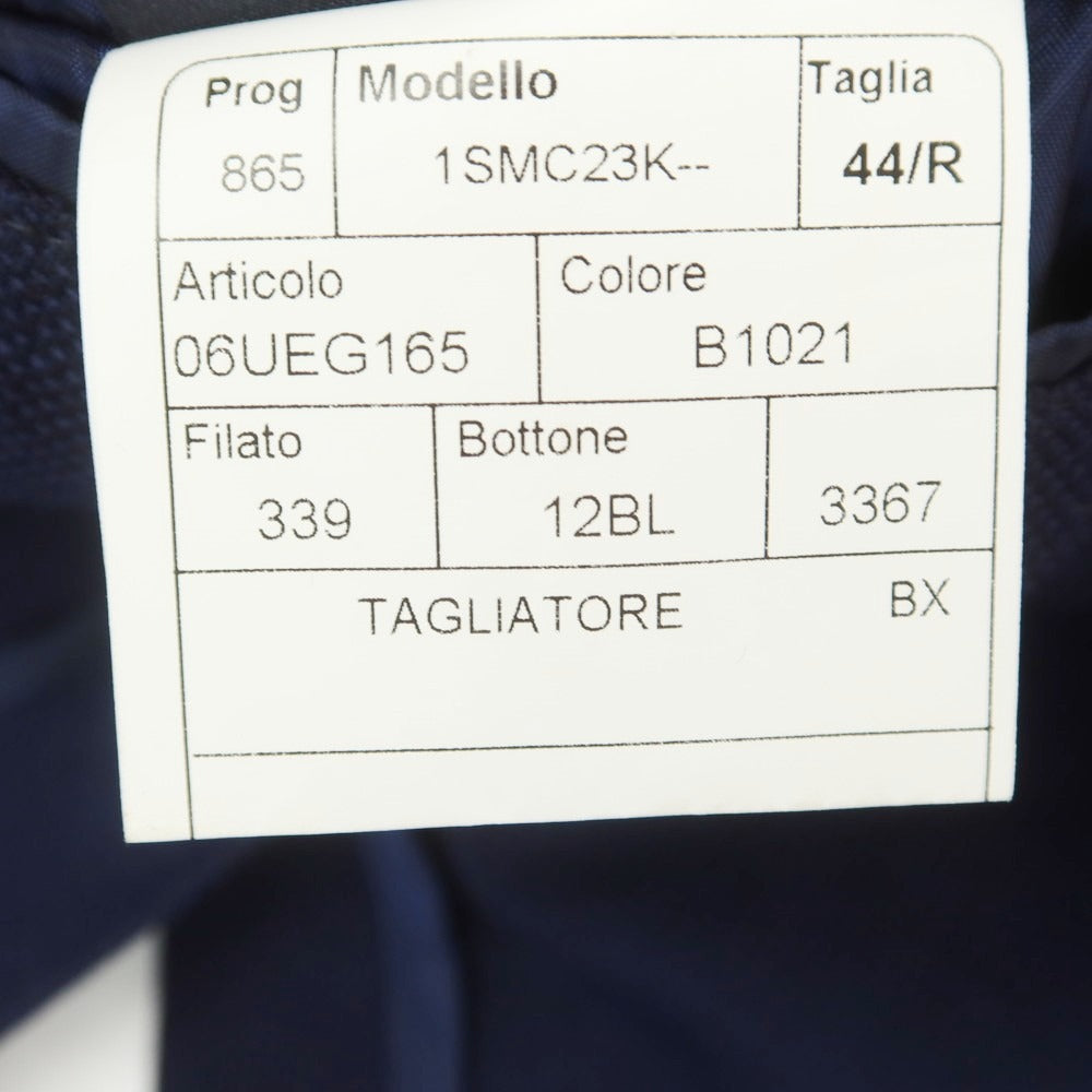 【中古】タリアトーレ TAGLIATORE ウール テーラードジャケット ネイビー【 44 】【 状態ランクC 】【 メンズ 】