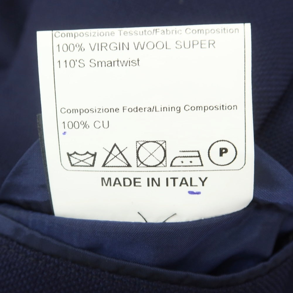 【中古】タリアトーレ TAGLIATORE ウール テーラードジャケット ネイビー【 44 】【 状態ランクC 】【 メンズ 】