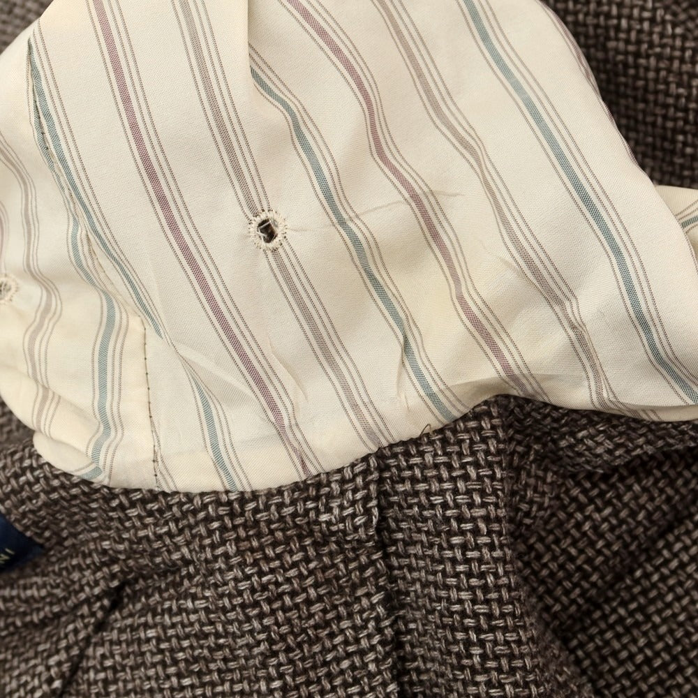 【中古】ラルディーニ LARDINI ウールポリエステル テーラードジャケット ブラウン【 42 】【 状態ランクC 】【 メンズ 】