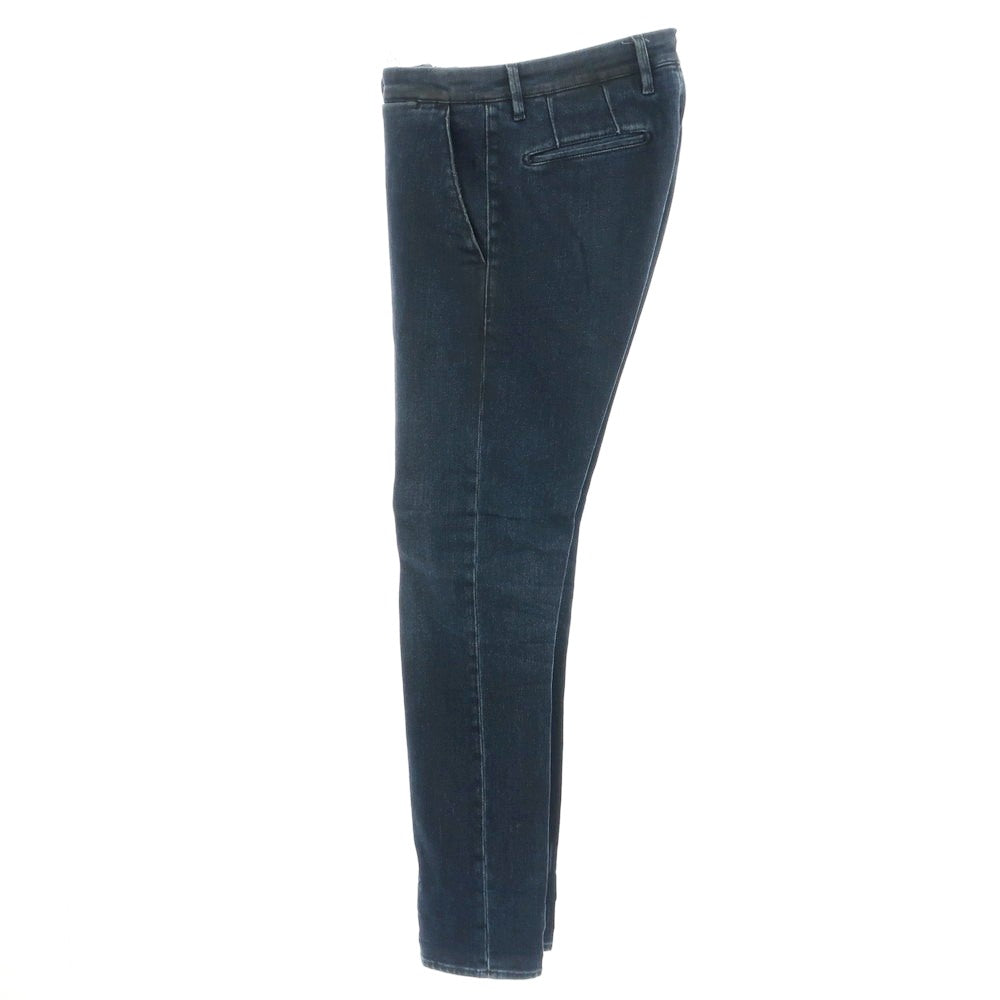 【中古】シビリア SIVIGLIA ストレッチ コットン デニムパンツ ネイビー【 31 】【 状態ランクC 】【 メンズ 】