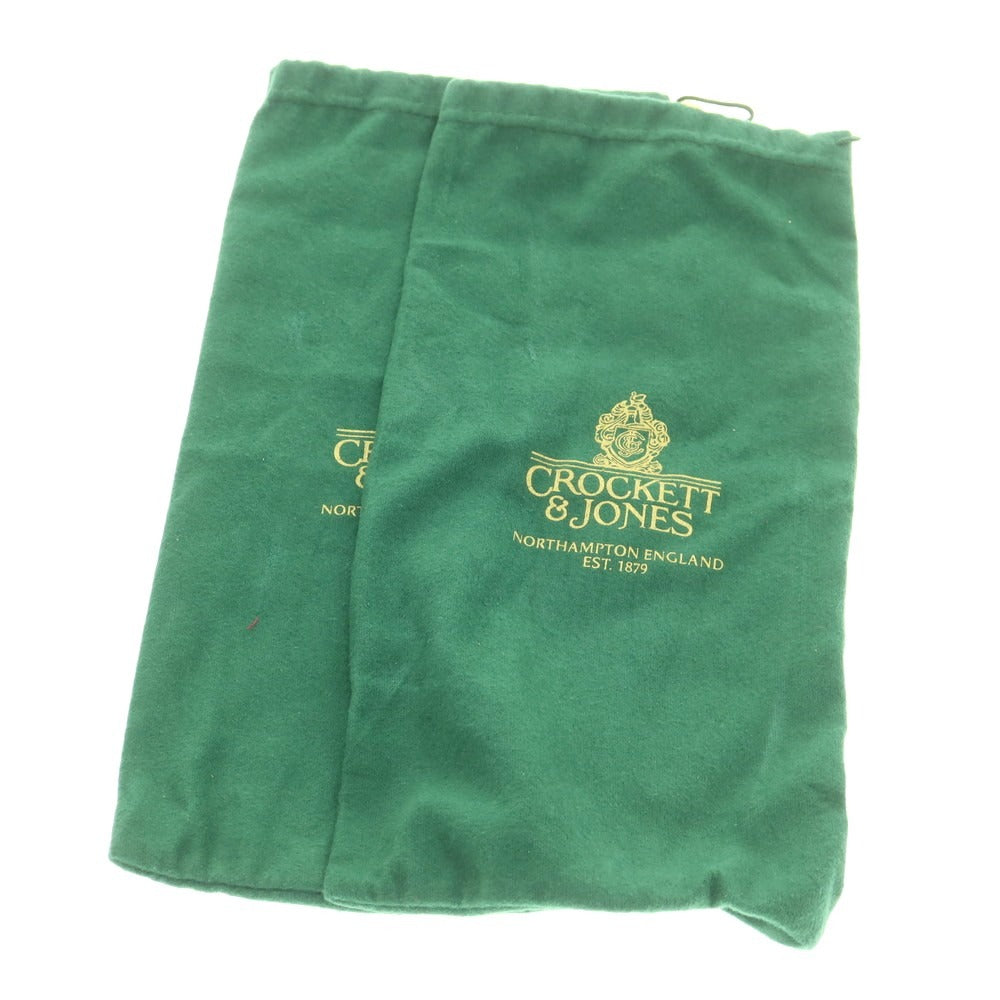 【中古】クロケットアンドジョーンズ CROCKETT&JONES PEMBROKE ウイングチップ ドレスシューズ ブラウン【 8 1/2E 】【 状態ランクD 】【 メンズ 】