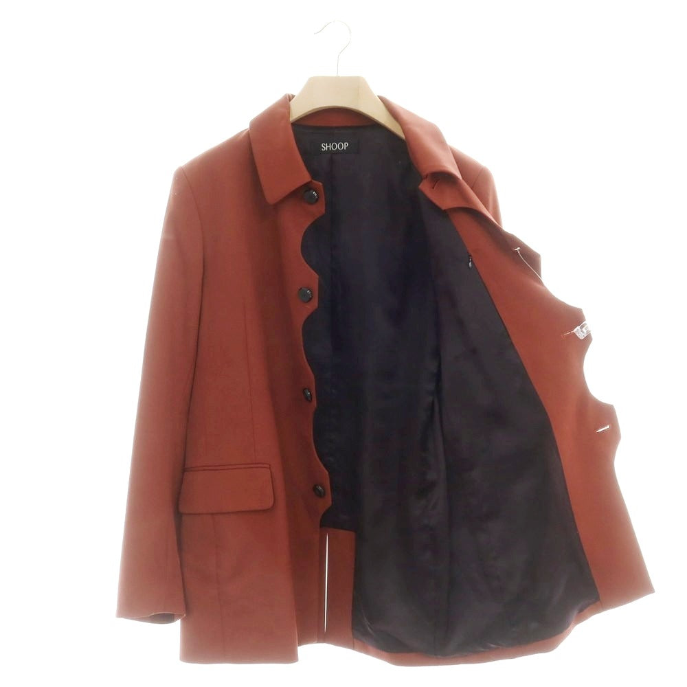 【中古】シュープ SHOOP ウール セットアップ テラコッタ【 表記なし(L位) 】【 状態ランクC 】【 メンズ 】