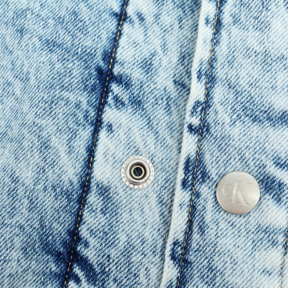 【中古】カルバンクラインジーンズ Calvin klein Jeans コットン デニムジャケット ブルー【 XL 】【 状態ランクB 】【 メンズ 】