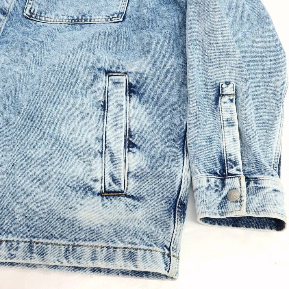【中古】カルバンクラインジーンズ Calvin klein Jeans コットン デニムジャケット ブルー【 XL 】【 状態ランクB 】【 メンズ 】