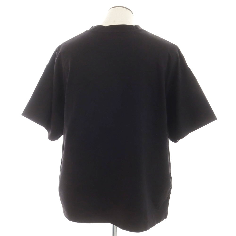 【中古】リベーレ LIBERE コットン クルーネック 半袖Tシャツ ブラック【 3 】【 状態ランクA 】【 メンズ 】