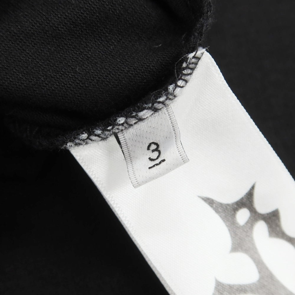 【中古】リベーレ LIBERE コットン クルーネック 半袖Tシャツ ブラック【 3 】【 状態ランクA 】【 メンズ 】