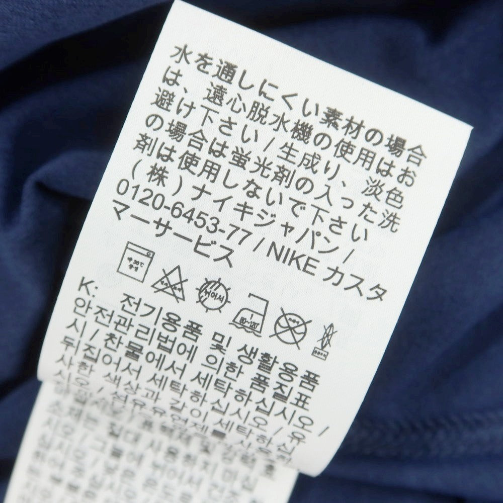 【中古】ナイキ NIKE ポリエステル クルーネック 長袖Tシャツ ネイビー【 XL 】【 状態ランクB 】【 メンズ 】