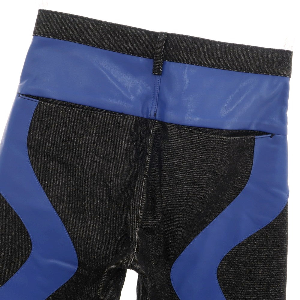 【中古】サプライヤー SUPPLIER コットン ジーンズ デニムパンツ ブラックxブルー【 M 】【 状態ランクB 】【 メンズ 】