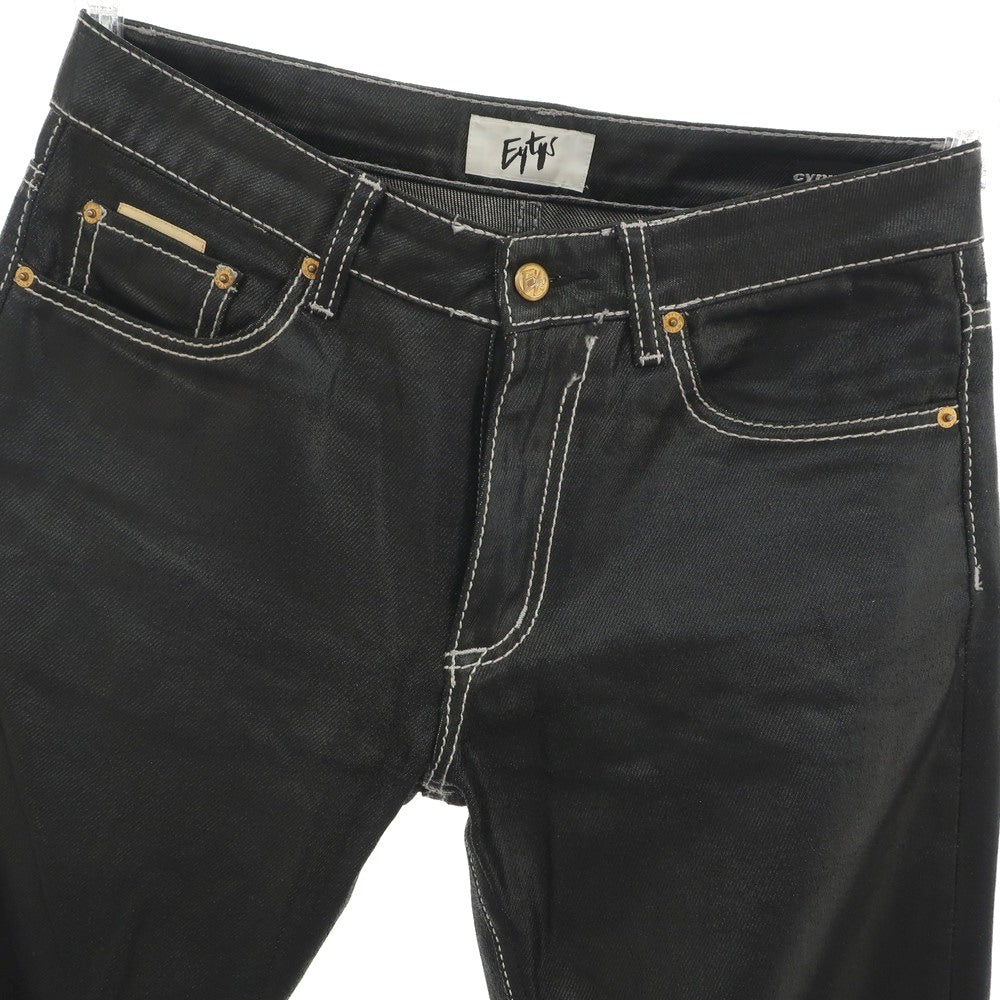 【中古】エイティーズ EYTYS コットン ポリウレタンコーティング ジーンズ デニムパンツ ブラック【 31 】【 状態ランクB 】【 メンズ 】