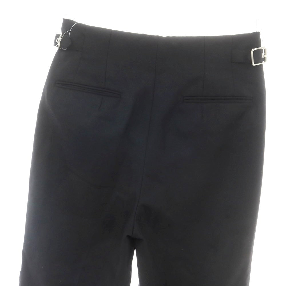 【中古】ジョンローレンスサリバン JOHN LAWRENCE SULLIVAN ウール系 テーパードパンツ ブラック【 表記なし(M位) 】【 状態ランクB 】【 メンズ 】