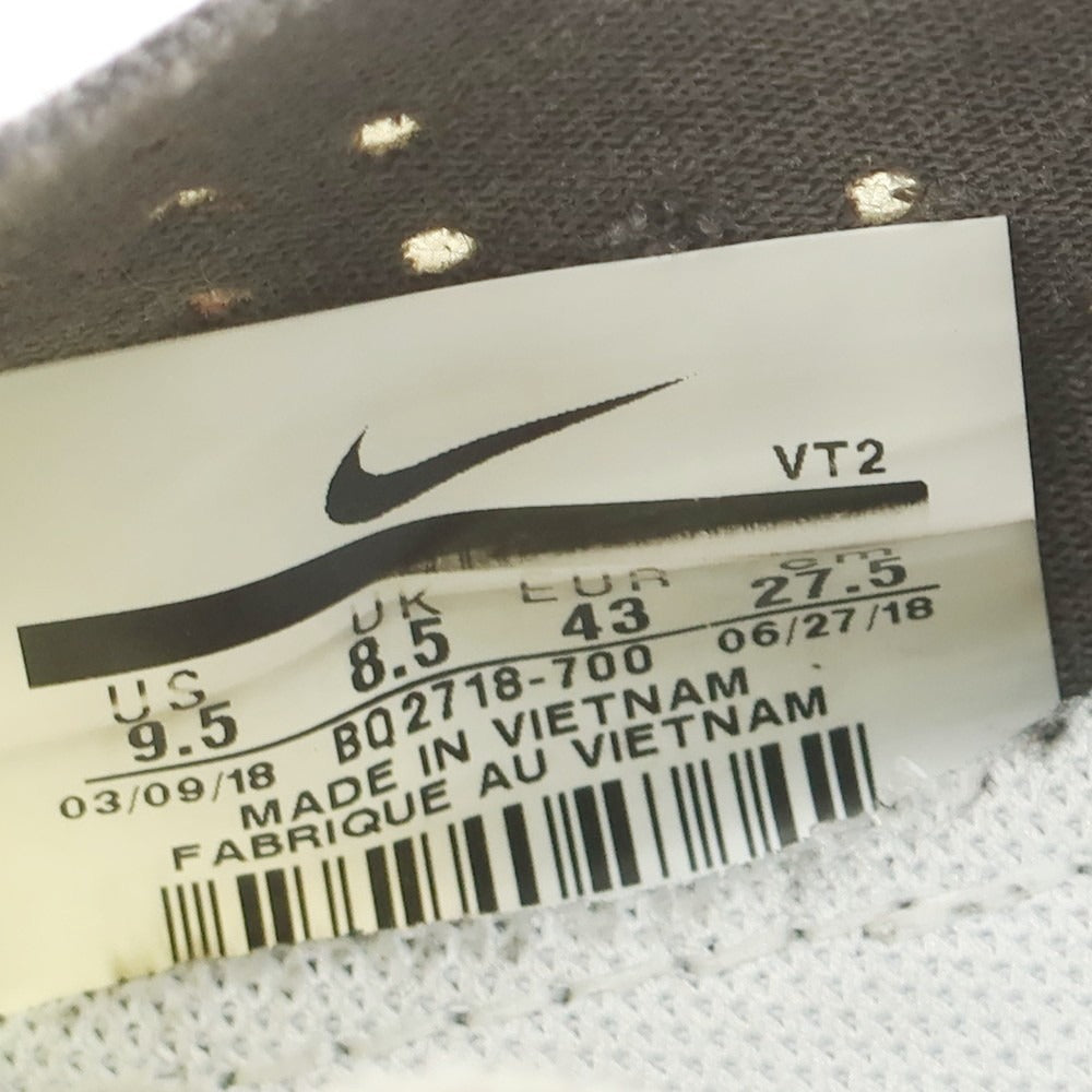 【中古】アンダーカバー UNDERCOVER × NIKE REACT ELEMENT 87 スニーカー ライトグリーンxレッド【 27.5cm 】【 状態ランクB 】【 メンズ 】