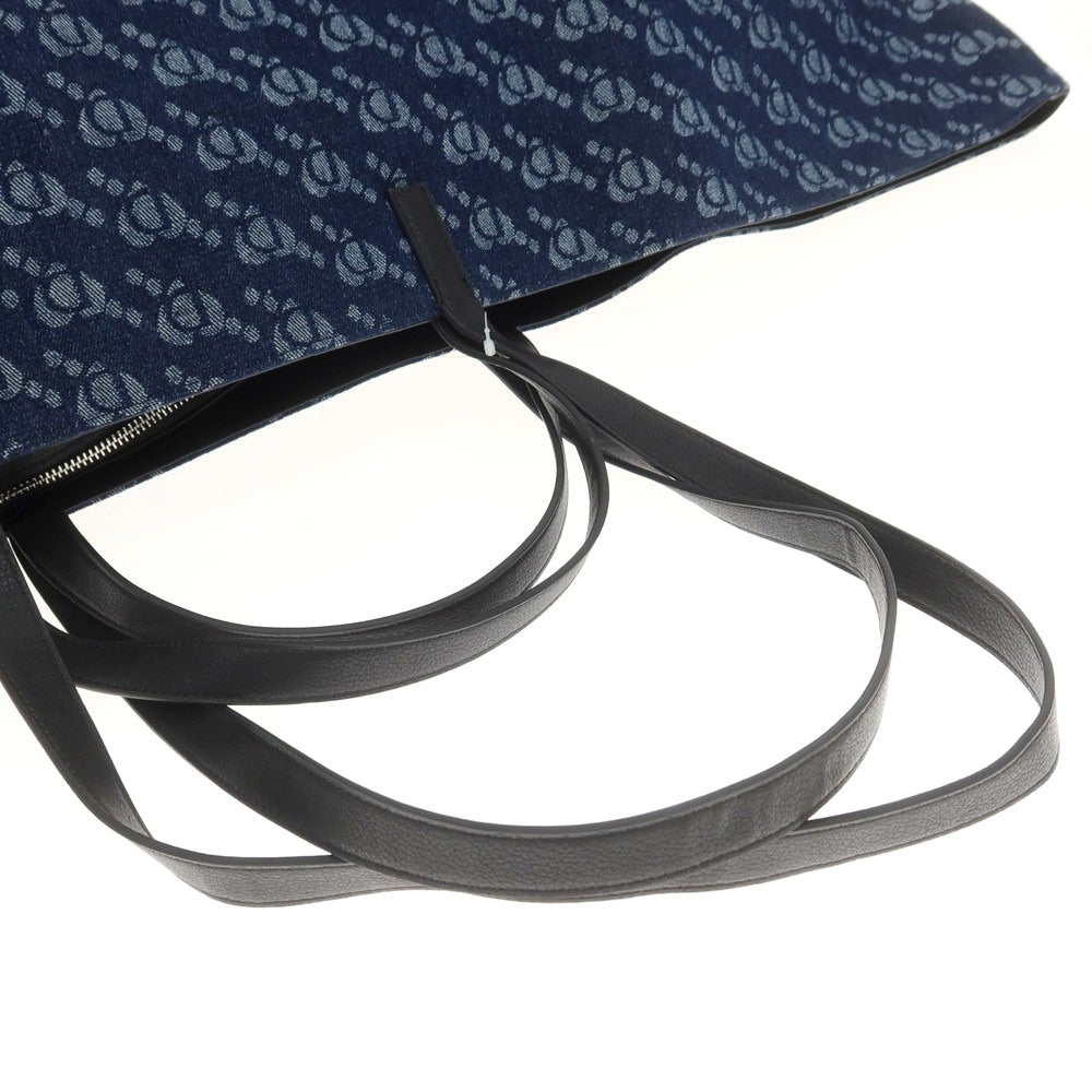 【中古】デジグアル Desigual デニム 特大 トートバッグ ネイビー【 状態ランクB 】【 メンズ 】