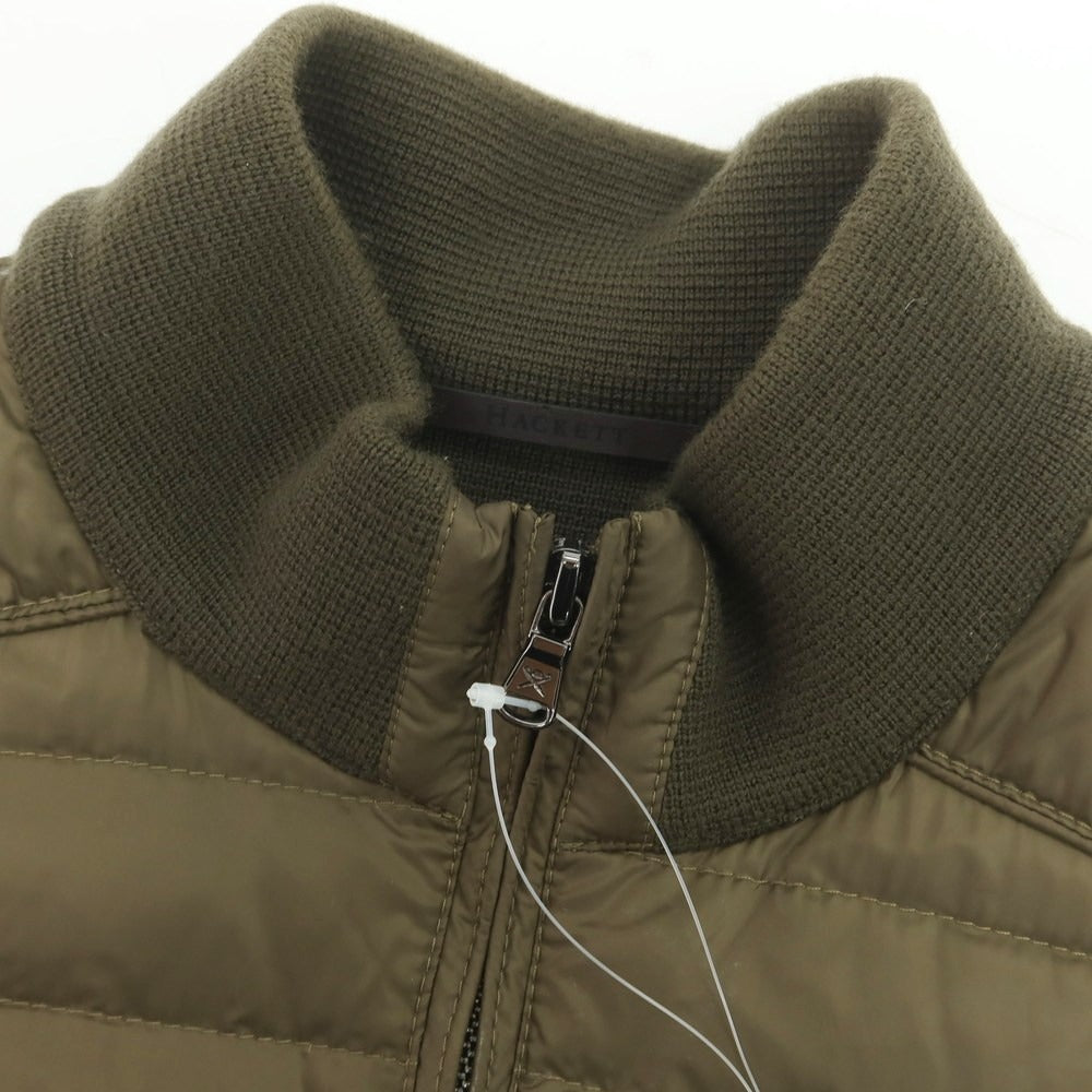 【中古】ハケットロンドン HACKETT LONDON ポリエステル ダウンベスト オリーブ【 S 】【 状態ランクB 】【 メンズ 】