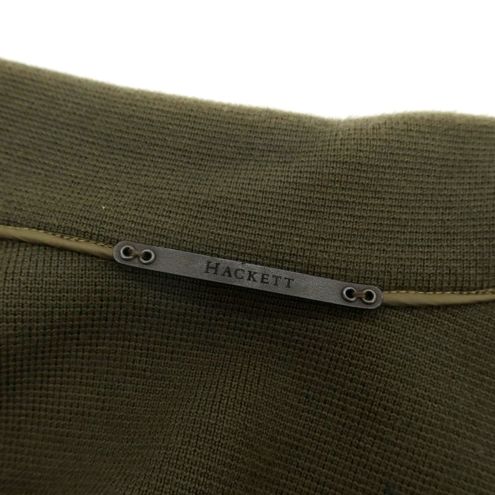 【中古】ハケットロンドン HACKETT LONDON ポリエステル ダウンベスト オリーブ【 S 】【 状態ランクB 】【 メンズ 】