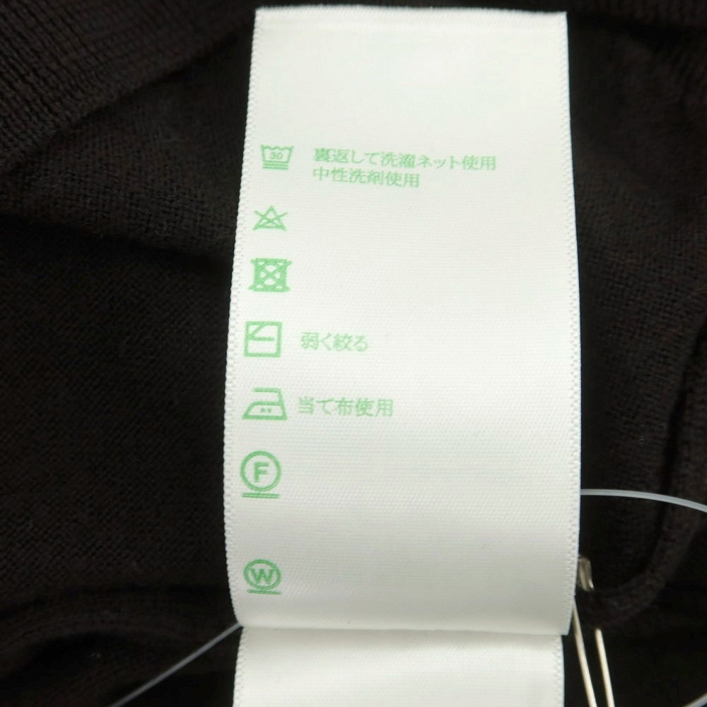 【中古】ジョンスメドレー JOHN SMEDLEY ハイゲージ ウール タートルネック プルオーバーニット ダークブラウン【 S 】【 状態ランクA 】【 メンズ 】