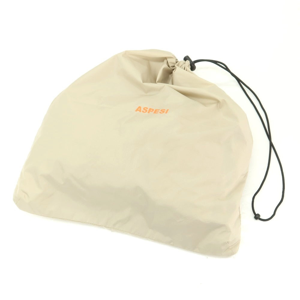 【中古】アスペジ ASPESI ナイロン ステンカラーコート ベージュ【 S 】【 状態ランクC 】【 メンズ 】