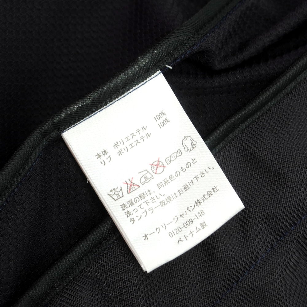 【中古】オークリー OAKLEY ポリエステル ジップアップ ブルゾン ネイビー【 M 】【 状態ランクB 】【 メンズ 】