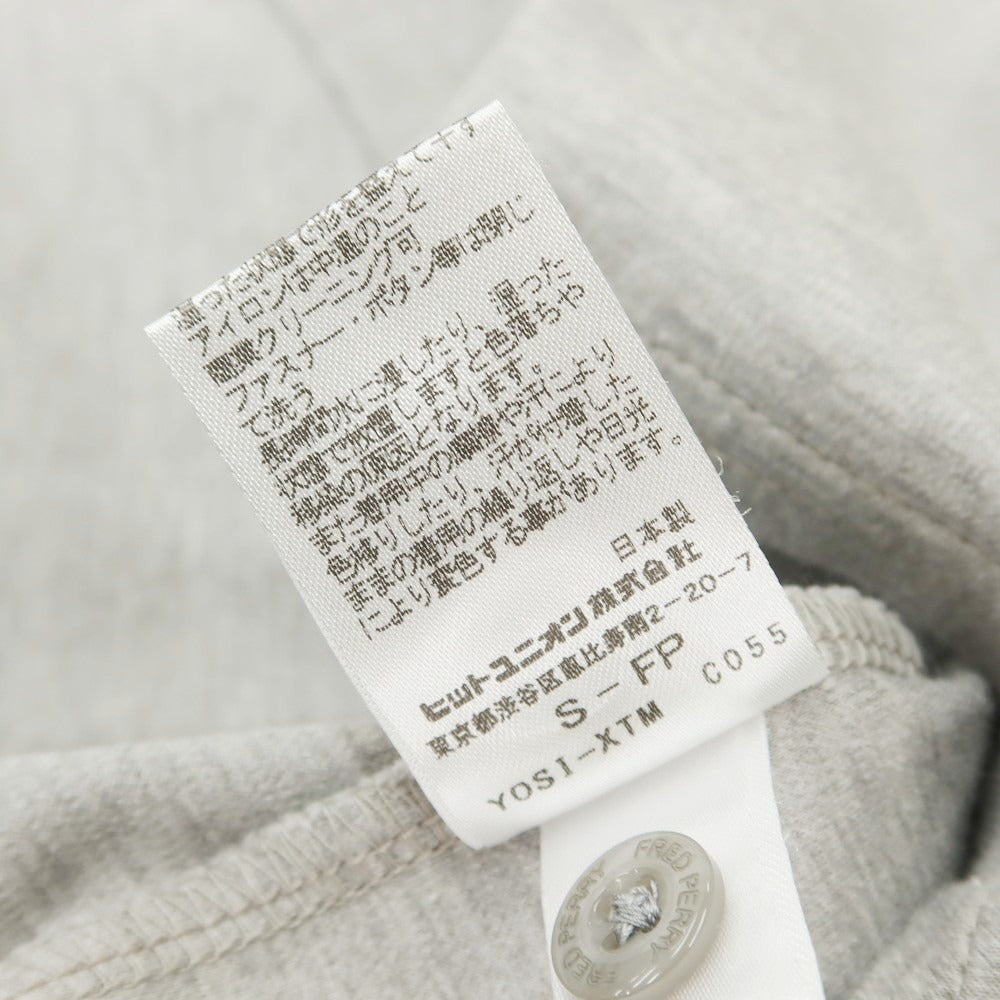 【中古】フレッドペリー FRED PERRY コットン 半袖ポロシャツ グレー【 S 】【 状態ランクB 】【 メンズ 】