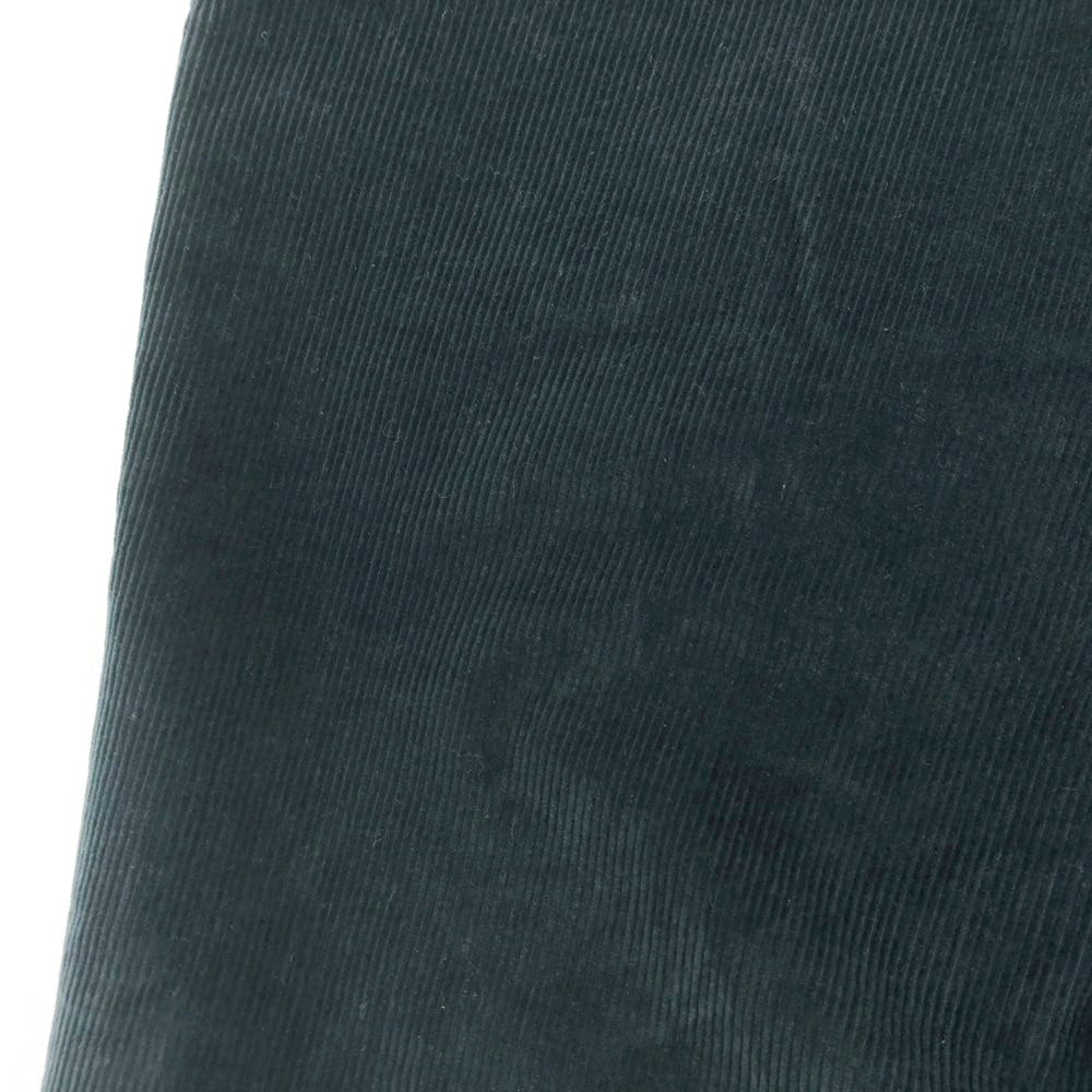 【中古】エルメネジルドゼニア Ermenegildo Zegna コットン系 細畝 コーデュロイパンツ ダークグリーン【 48 】【 状態ランクC 】【 メンズ 】