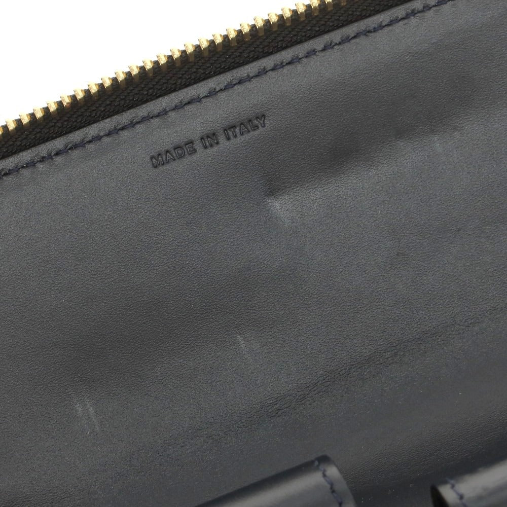 【中古】スマイソン SMYTHSON 型押しレザー ペンケース ブラック【 状態ランクB 】【 メンズ 】