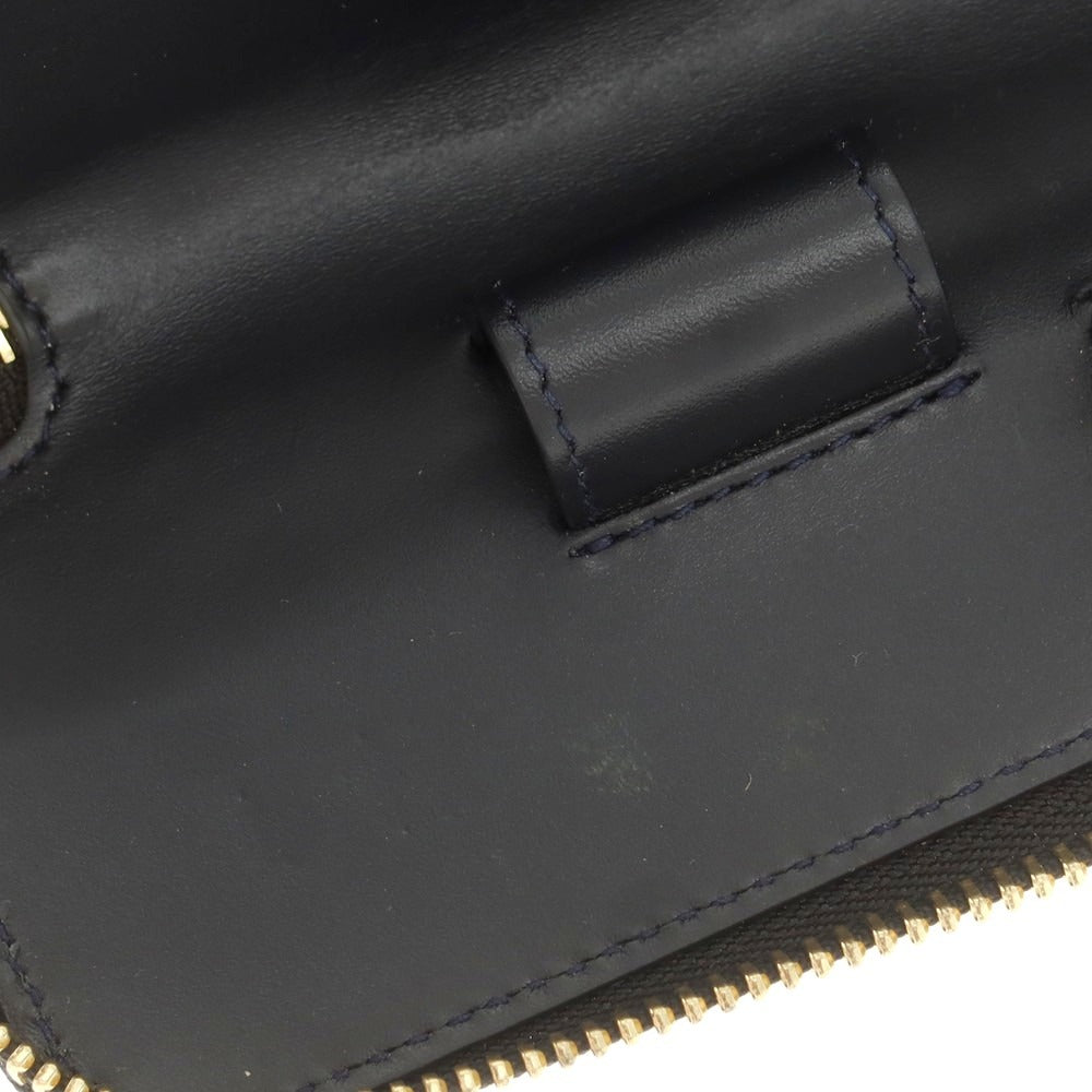 【中古】スマイソン SMYTHSON 型押しレザー ペンケース ブラック【 状態ランクB 】【 メンズ 】