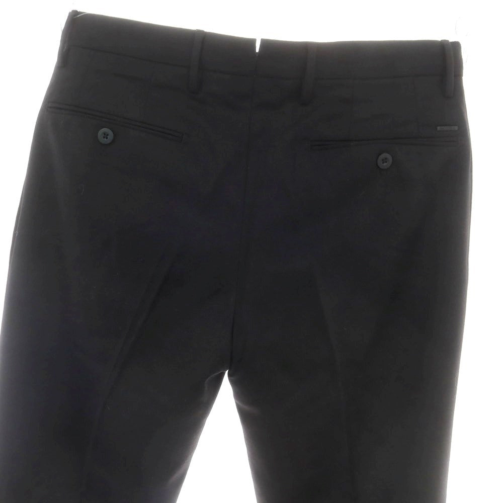【中古】インコテックス スローウェア INCOTEX SLOWEAR TEKNOSARTORIAL ストレッチ ウール ドレススラックスパンツ ブラック【 48 】【 状態ランクA 】【 メンズ 】