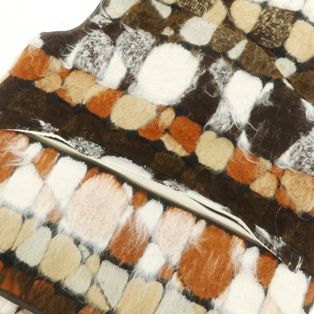 【中古】ブラックバード BLACKBIRD ウール混ポリクラール ベスト ブラウン系【 1 】【 状態ランクB 】【 メンズ 】