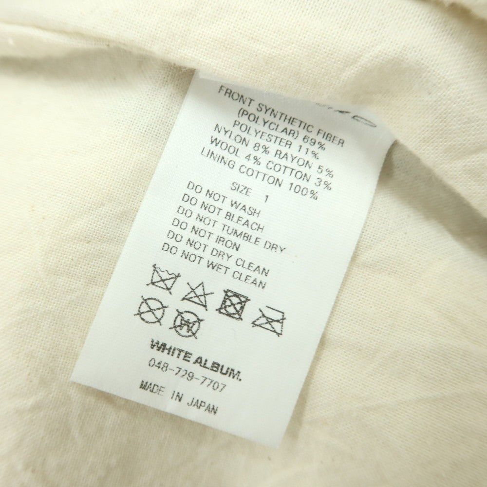 【中古】ブラックバード BLACKBIRD ウール混ポリクラール ベスト ブラウン系【 1 】【 状態ランクB 】【 メンズ 】