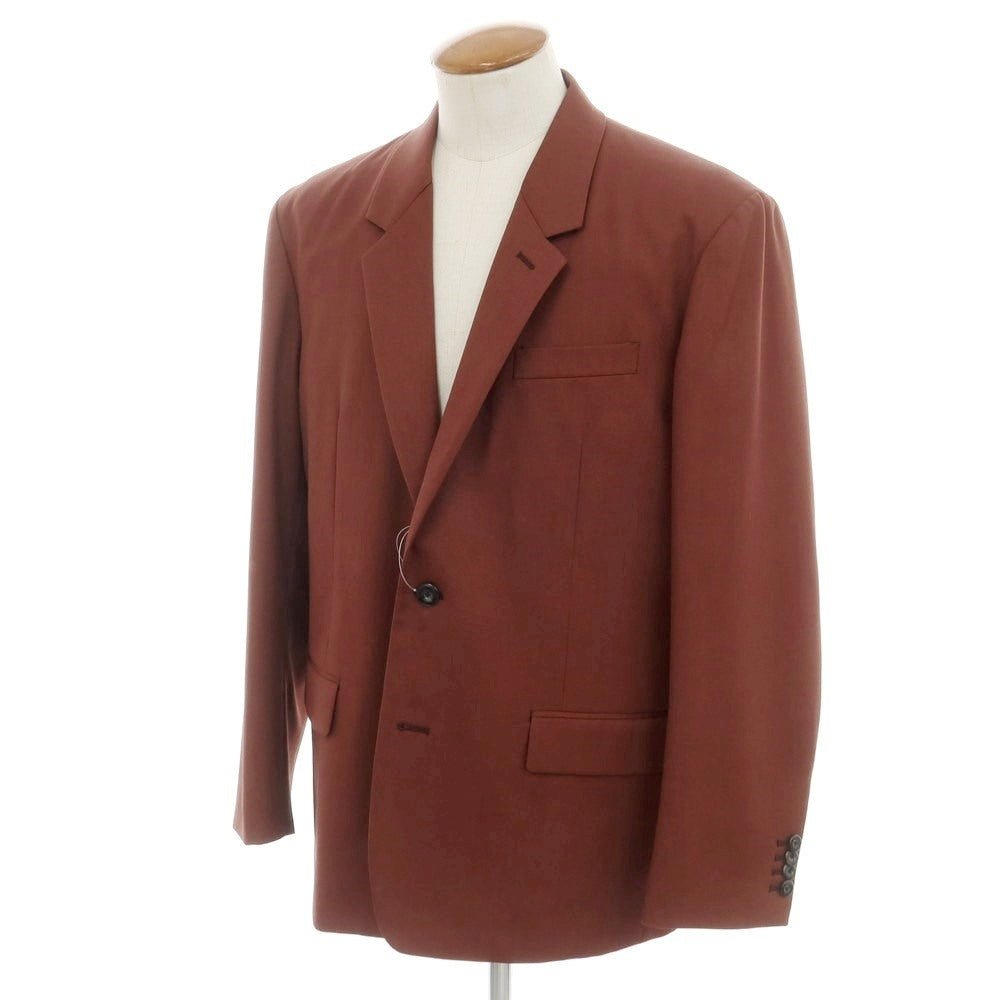 【中古】フォーサムワン FORSOMEONE ウール テーラードジャケット テラコッタ【 46 】【 状態ランクA 】【 メンズ 】